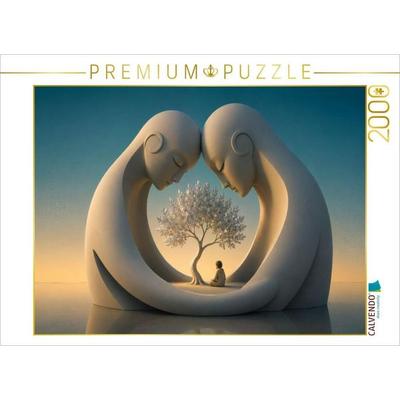 CALVENDO Puzzle Geborgen im Traum | 2000 Teile Lege-Größe 90 × 67 cm Foto-Puzzle für glückliche Stunden