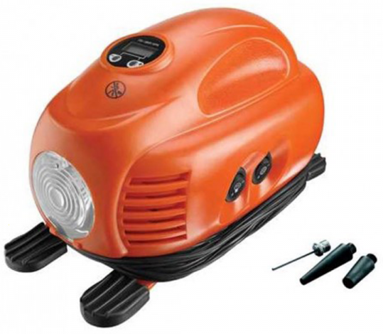 Black & Decker ASI200-XJ Kompressor/ Pumpstation - 8 Bar Max - ölfrei tragbar
