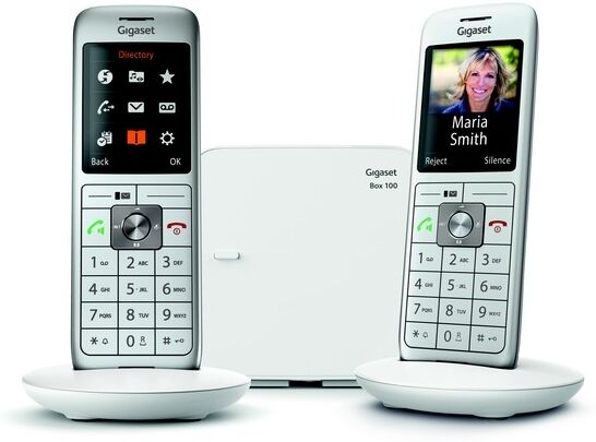 Siemens Gigaset CL660 Duo Blanc Pack duo : Téléphone sans fil + combiné supplémentaire