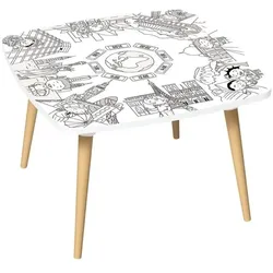 Paperflow Maltisch Kids »Monument«, 60x46x60 cm