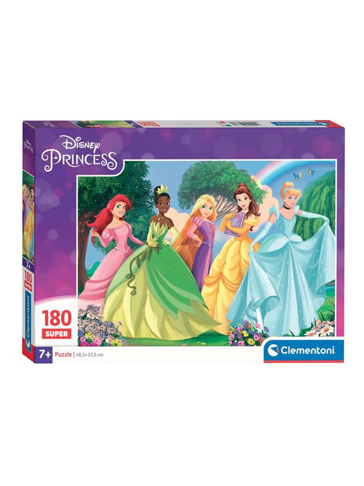 Clementoni Jigsaw Puzzle Super Color Disney Princess 180pcs. 2D Puzzles