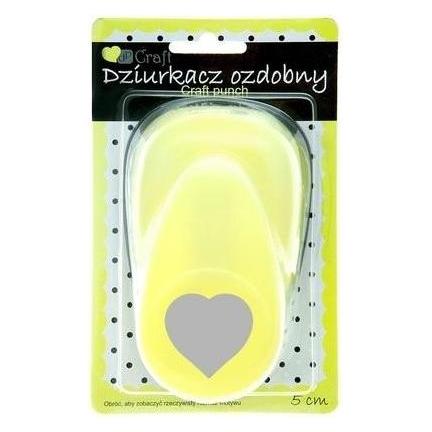 DP Craft Dekorativer Locher 5cm Herz (48985450)