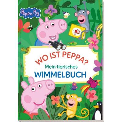 Peppa Pig: Wo ist Peppa? Mein tierisches Wimmelbuch, Gebundene Ausgabe von Panini, Panini, 978-3-8332-4737-8