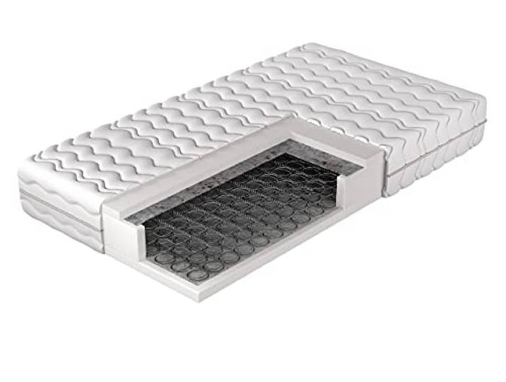 Mirjan24 Matratze Pronto, Bonellfederkernmatratze, Höhe: 17 cm, Schaumstoff, Zweiseitig, Komfortschaum, Härtegrad: H3 (90x200)