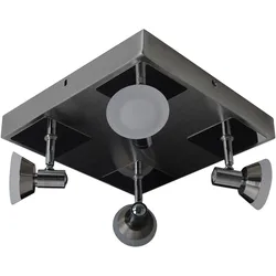 Näve 4er LED-Deckenleuchte "JERICHO" d:28cm