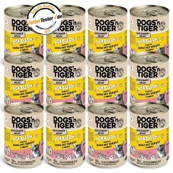 Dogs'n Tiger Herzlich 12x400 g