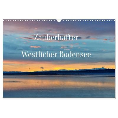 Zauberhafter Westlicher Bodensee (Wandkalender 2027 DIN A3 quer), CALVENDO Monatskalender