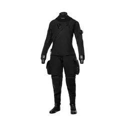 Bare X-Mission Evolution Tech Dry Trockentauchanzug Damen - Schwarz - MS