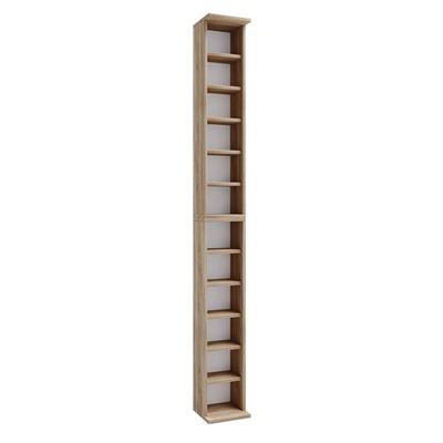 Holz CD DVD Stand Aufbewahrung Deko Regal Bigol