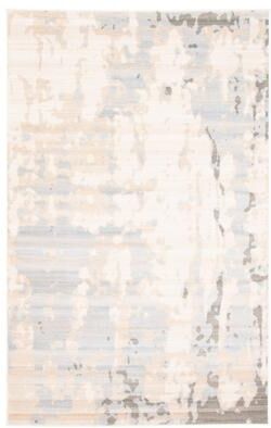 ECARPETGALLERY Machine Woven Shay Ivory Area Rug