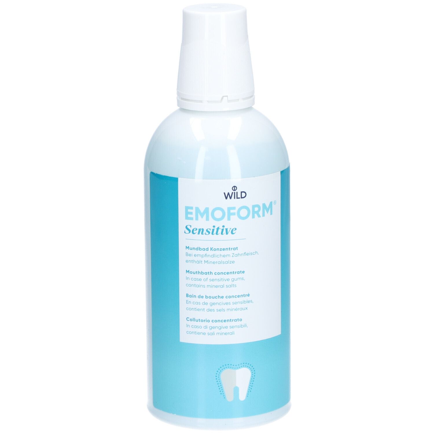 Emoform Sensitive Mundspülung Konzentrat 500 ml Mundwasser