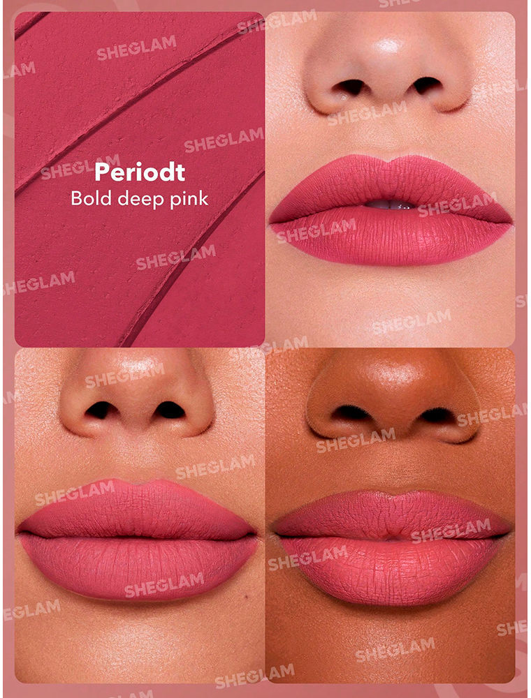 Sheglam Dynamatte Boom barra de labios mate larga duración #Periodt