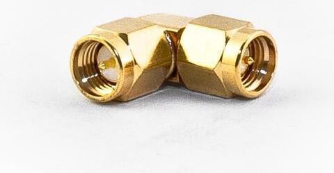 VARIA Group SMA-adapter 90 graden geknikt mannelijke naar vrouwelijke coaxiale connector