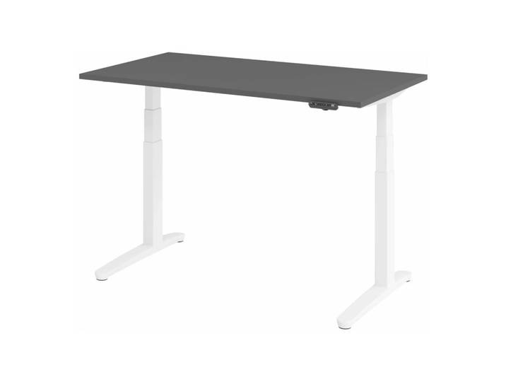 XBHM 14 WW Schreibtisch elektrisch höhenverstellbar Graphit