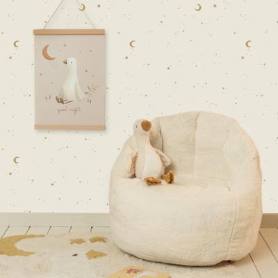 Vliestapete LITTLE DUTCH "Mond & Sterne", beige (gold), H:10m L:10m, Vlies, Tapeten, Design Tapeten
