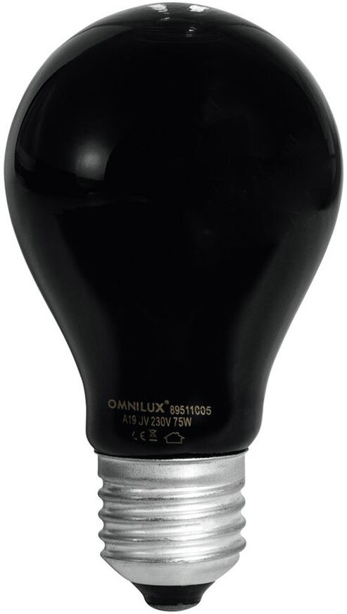 Omnilux A19 230v/75w E-27 Uv