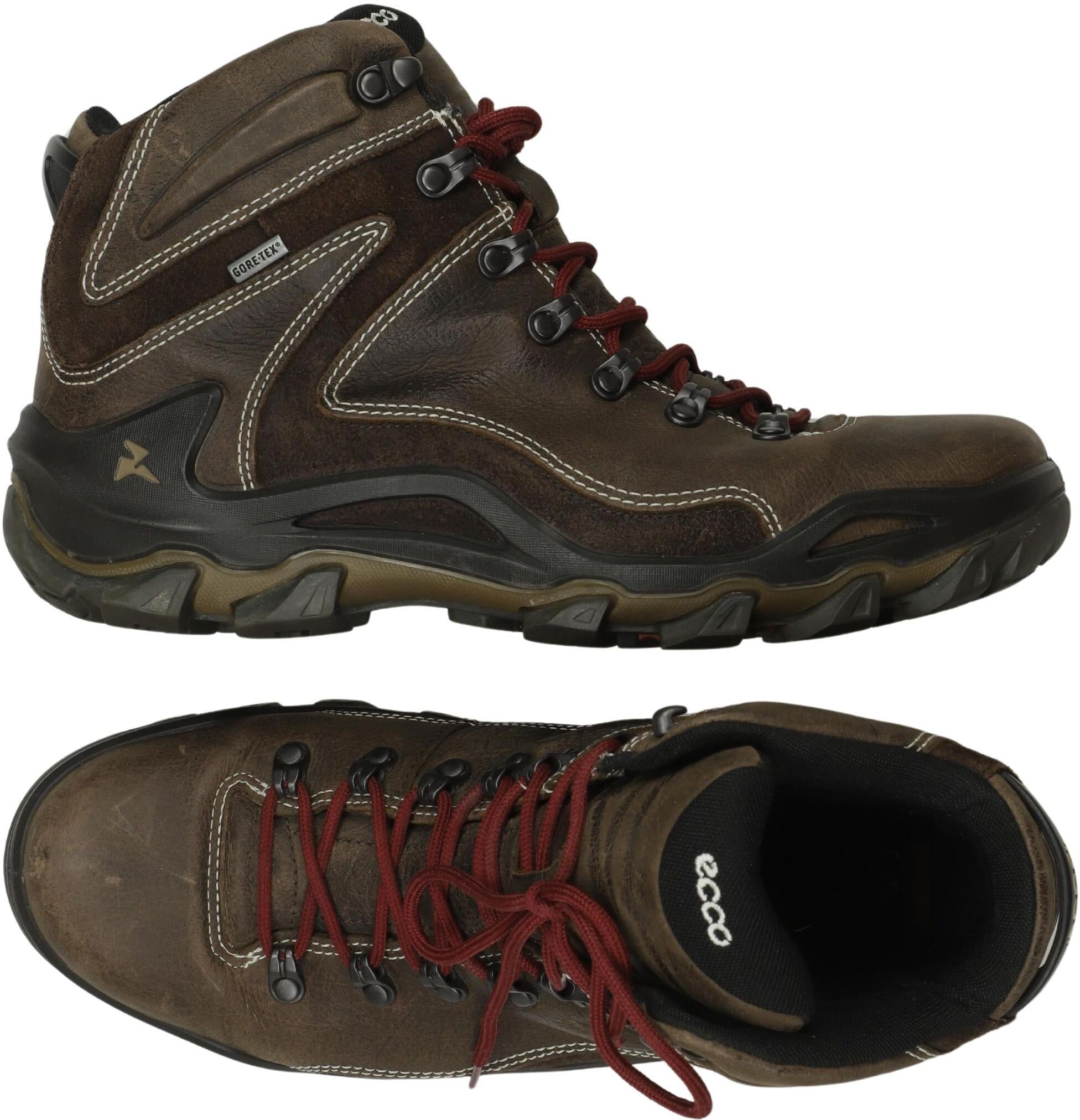 Ecco Herren Stiefel, Braun, Gr. EU 43, Leder - Second Hand