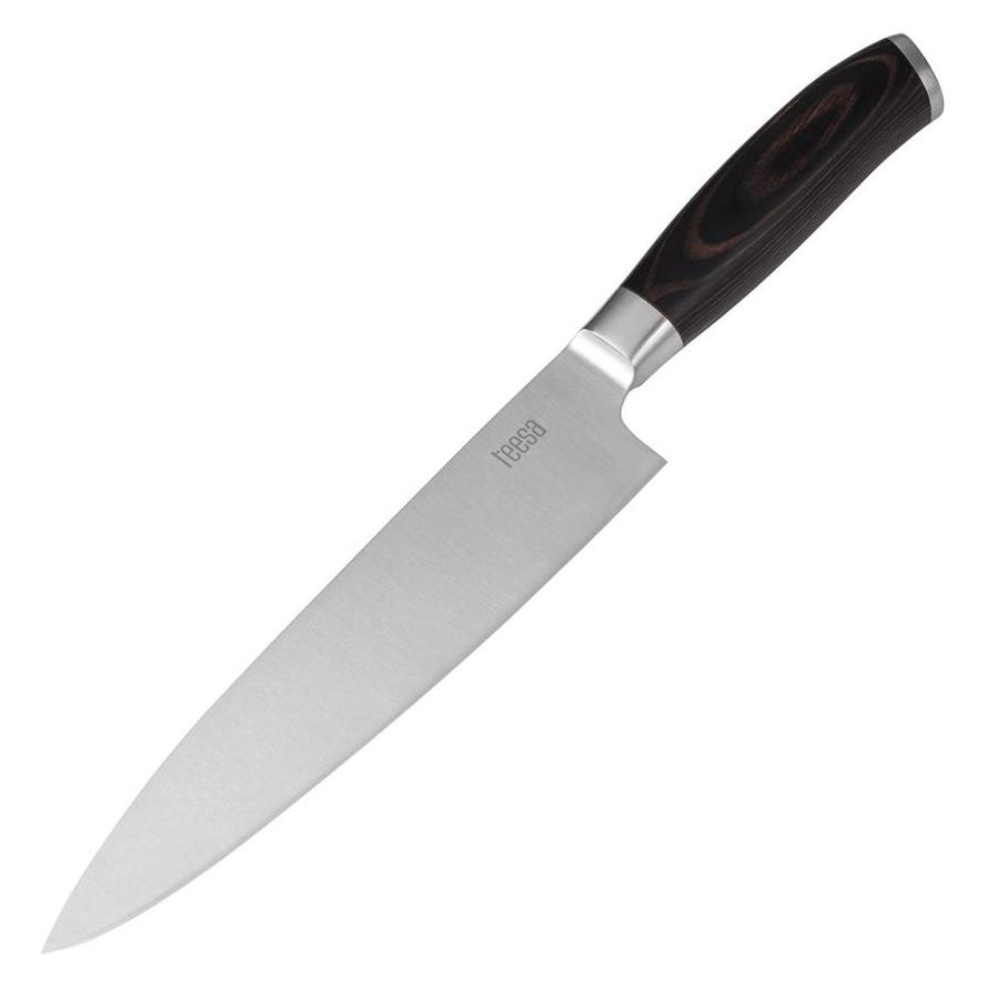 Teesa Stainless Steel Chef's Knife 33cm (7Cr17MoV) (1x) (TSA0189)