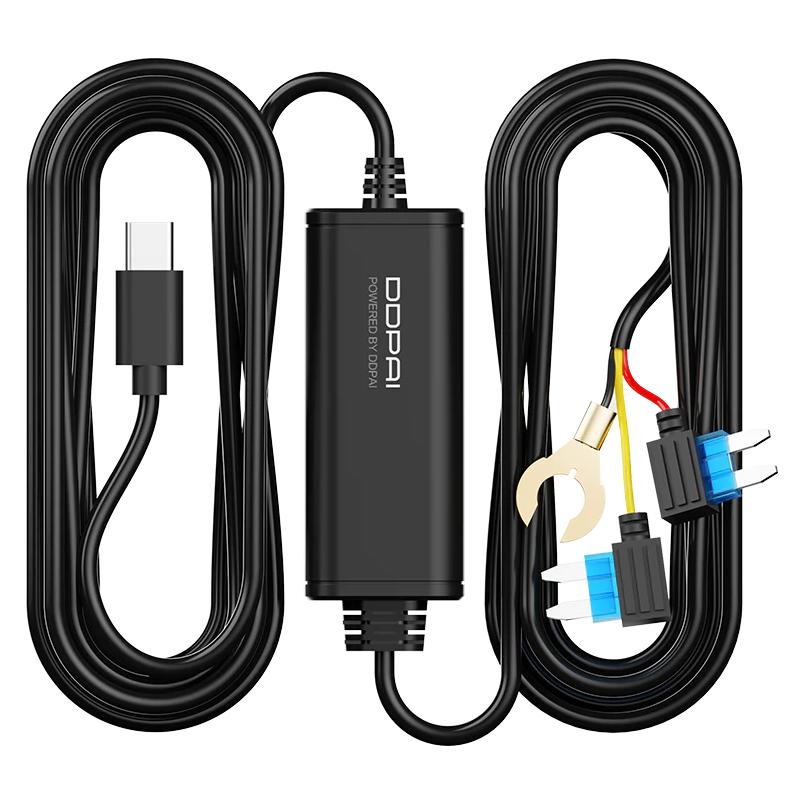 DDpai Hardwire Kit für Dash Cam Z60, Schwarz (DC003)