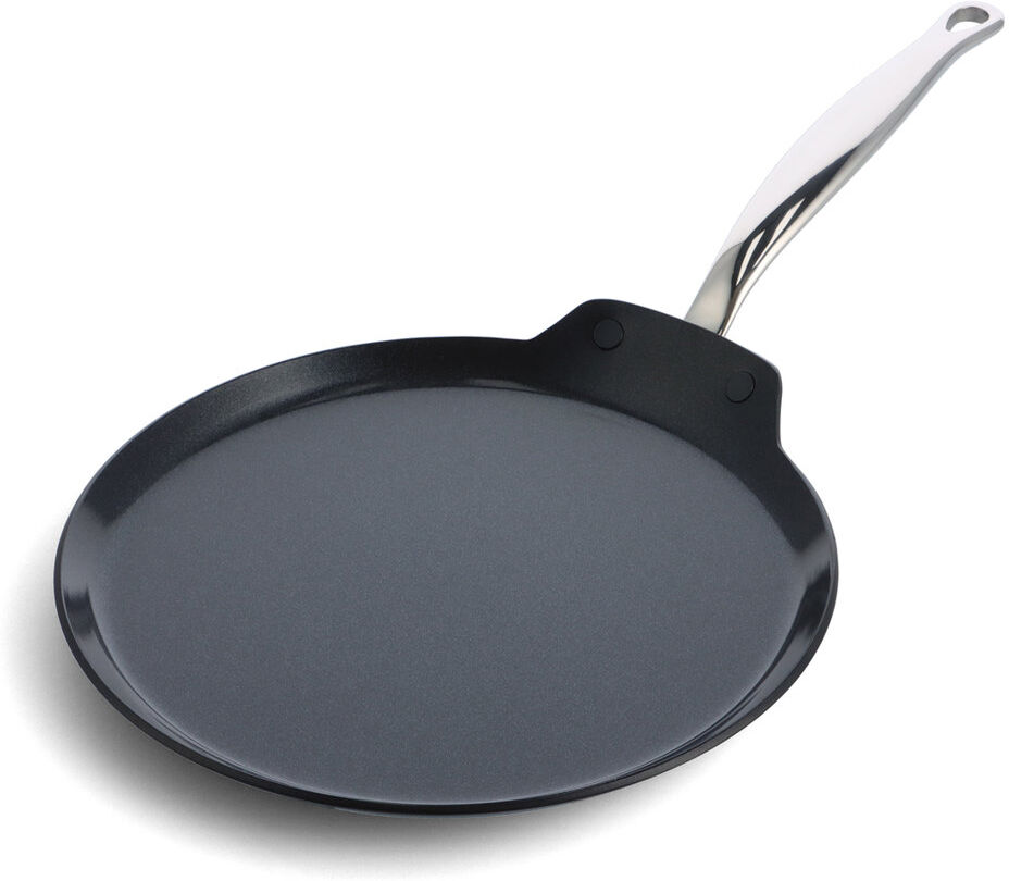GreenPan Barcelona Pro PFAS Free Non Stick Pancake Pan Satin Black 8 cm H x 47 cm L x 28 cm W