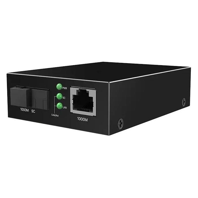 Tenda TFC300B Gigabit Media Converter WDM, SM, Tx 1310nm, Rx 1550nm, 1x SC (UPC), 1x GLAN, 3 km (539047235)