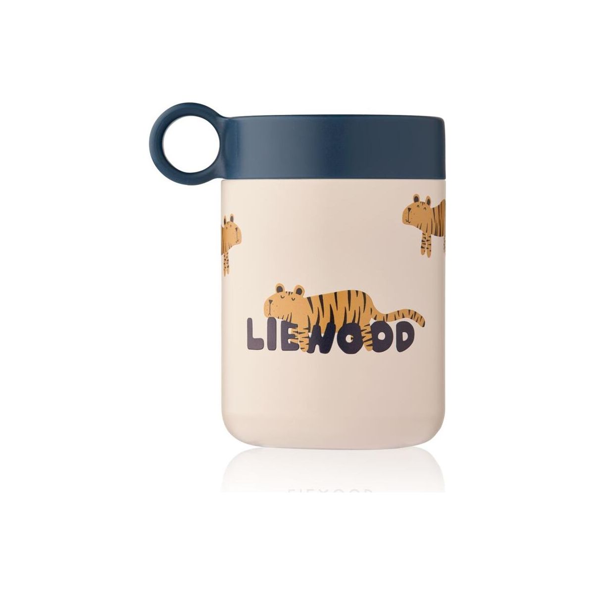 Liewood Kiani Printed Food Jar tiger / sandy (2795) ONE SIZE LW19960-2795-ONE SIZE-CU