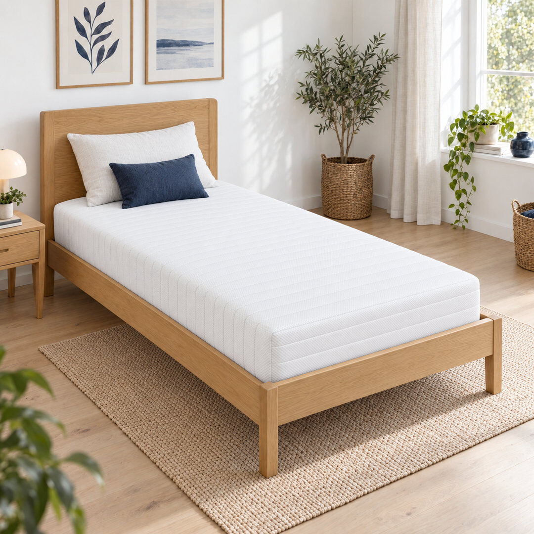 Viscotherapy Deluxe Cool Gel Memory Foam Coil Sprung Mattress Single (3')