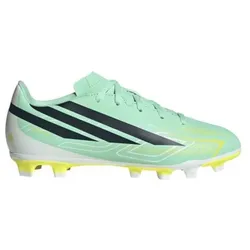 adidas F50 Hyperfast Club FG/MG Kinder Final Rush - grün/schwarz