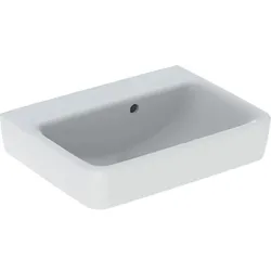 Geberit Renova Plan Handwaschbecken, 50x38cm o. Hl., m. Ül., weiß