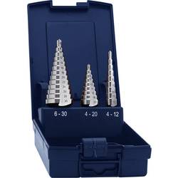 Eventus by Exact 15332 HSS Stufenbohrer-Set 3teilig 1 Set