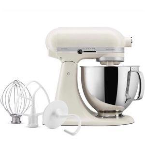 KitchenAid Küchenmaschine Artisan, 5KSM125EPL, 300 W, mit Patisserie-Set, 4,8 L, porzellan weiß