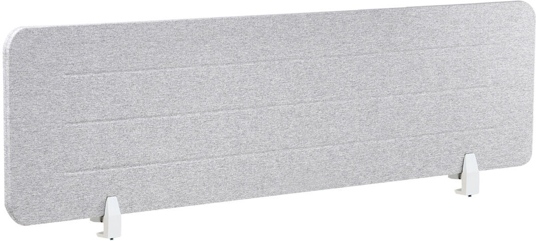 17 Stories Desk Dividers Light Grey 40cm H x 160cm L