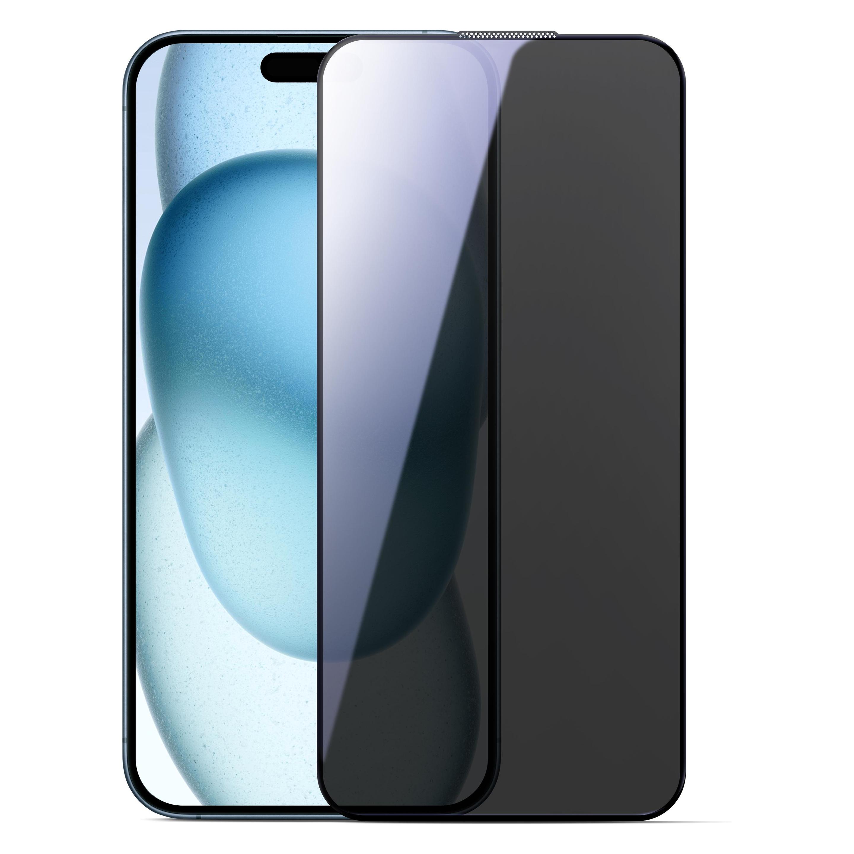 Joyroom JR-MLG0282 Tempered Glass Screen Protector (2.5D Full Screen with Black Edge) for iP15 Plus /iP16 Pl (Apple iPhone 15 Plus, Apple iPhone 16 Plus) (JR-MLG0282)