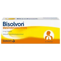 BISOLVON Hustentabletten 8 mg 50 St