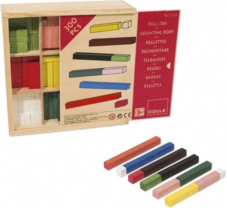 Réglettes 10x10 Boîte Collectivités 300 pcs - Goula
