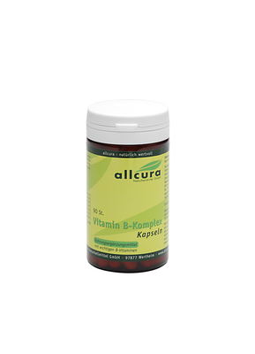 allcura Naturheilmittel GmbH VITAMIN B KOMPLEX Kapseln 38 g 01351351