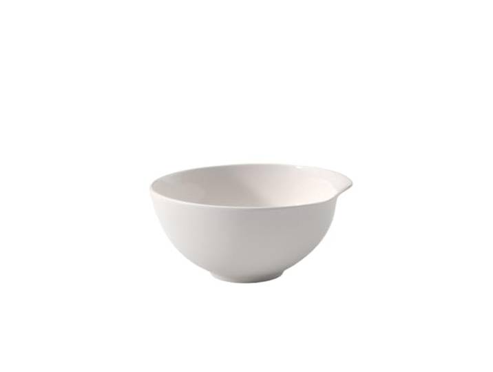 Villeroy und Boch Flow runde Schüssel 21 cm, Premium Porzellan