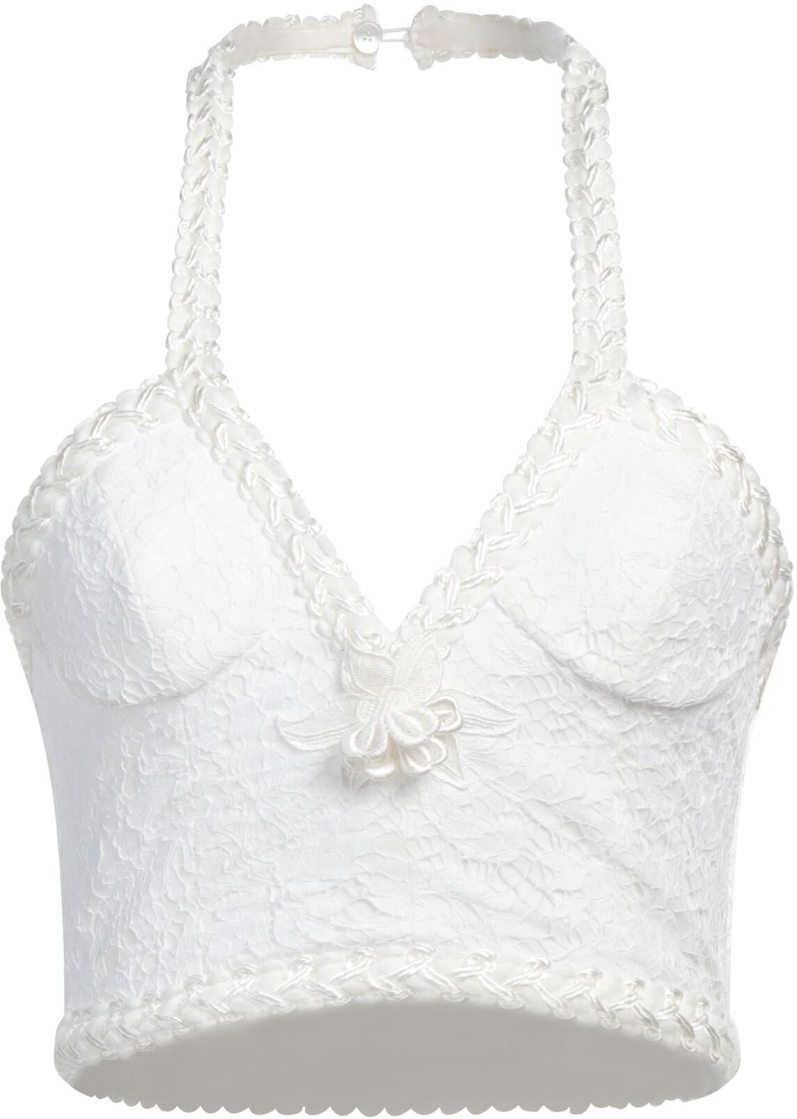 Alessandra Rich Top Mujer Blanco 32,34,36 Mujer