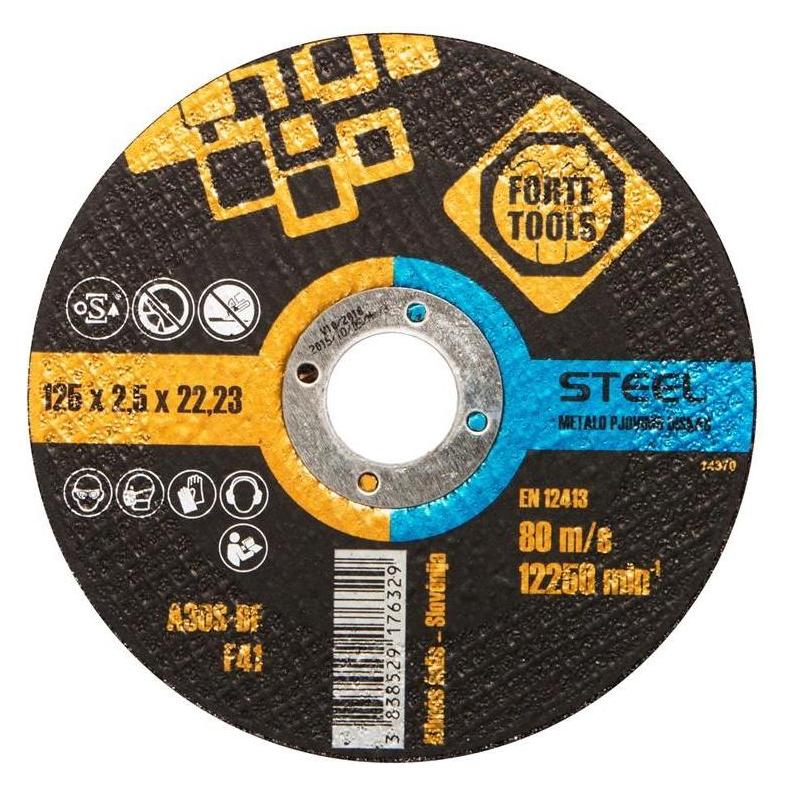 Forte tools CUTTING DISC 125X2,5X22,23 MM FORTE TOO (36515852)