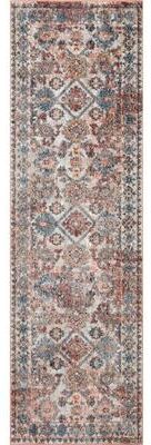 Alexander Home Penelope Distressed Botanical Oriental Area Rug