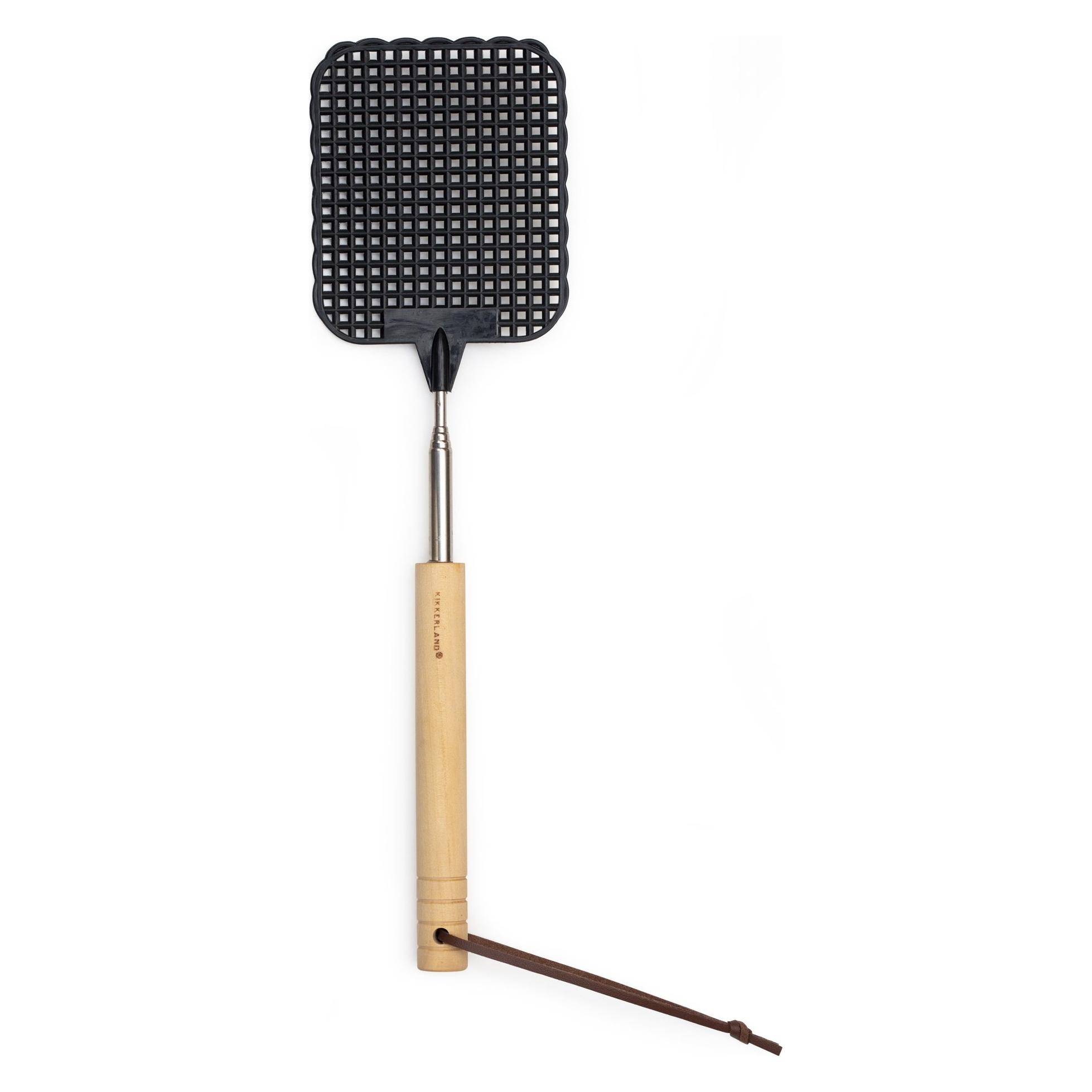 Kikkerland Extendable Fly Swatter Asst Bk/Gr (CD695-A)