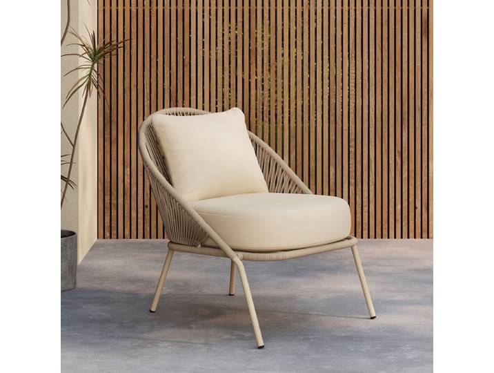 Nohr Loungestoel Karlene - Beige