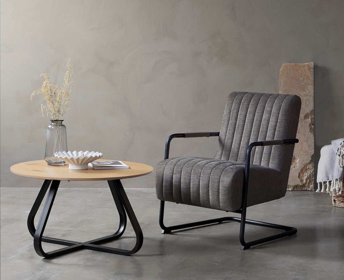 Fauteuil Trout - Donkergrijs