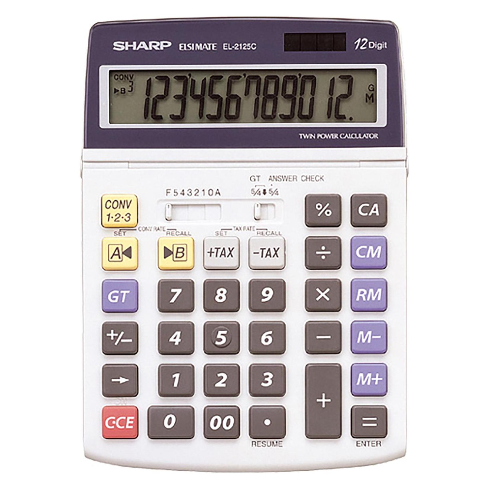 Sharp El-2125c (Batteriebetrieb, Solarenergie) (EL2125C)