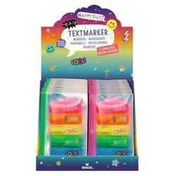 Moses Happy Day Neon Textmarker, sortiert