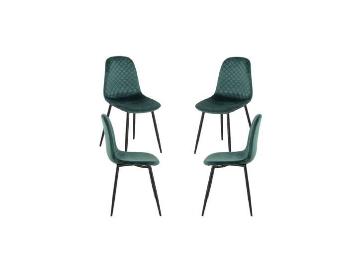 4er Set Boide Stühle - Vert