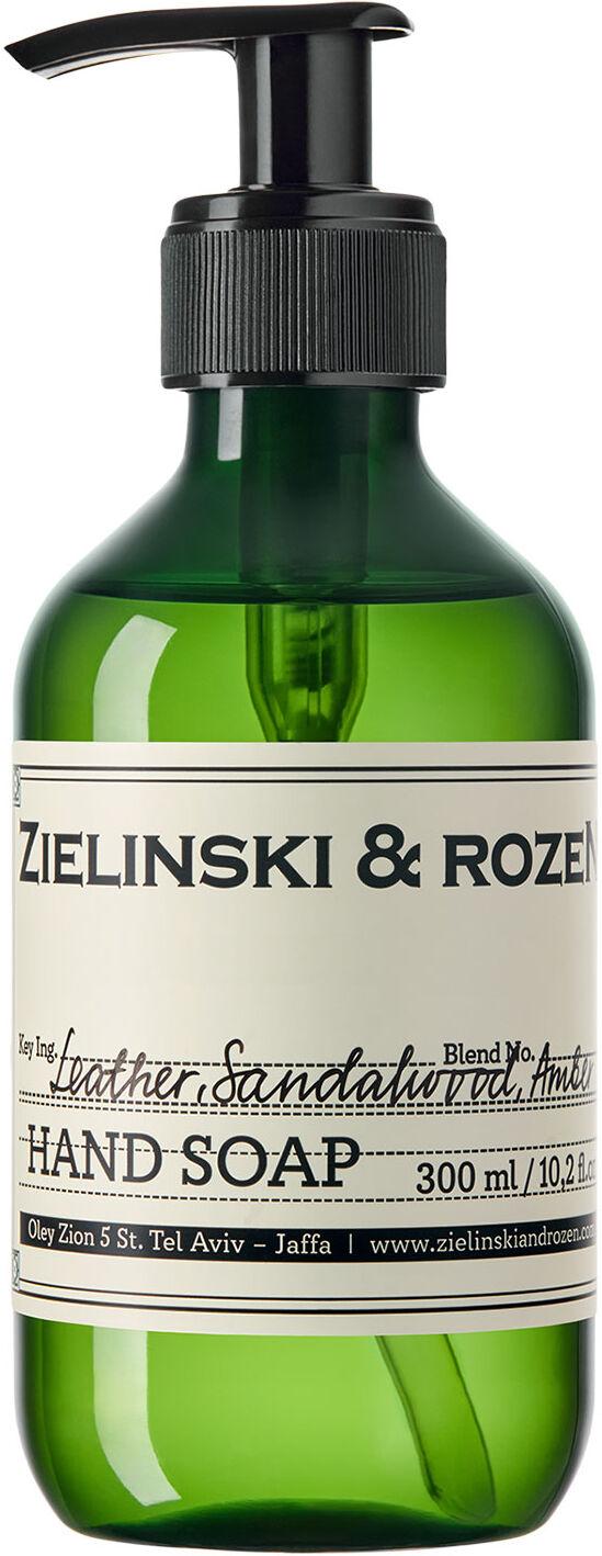 ZIELINSKI & ROZEN Leather, Sandlawood, Amber Hand Soap 300ml