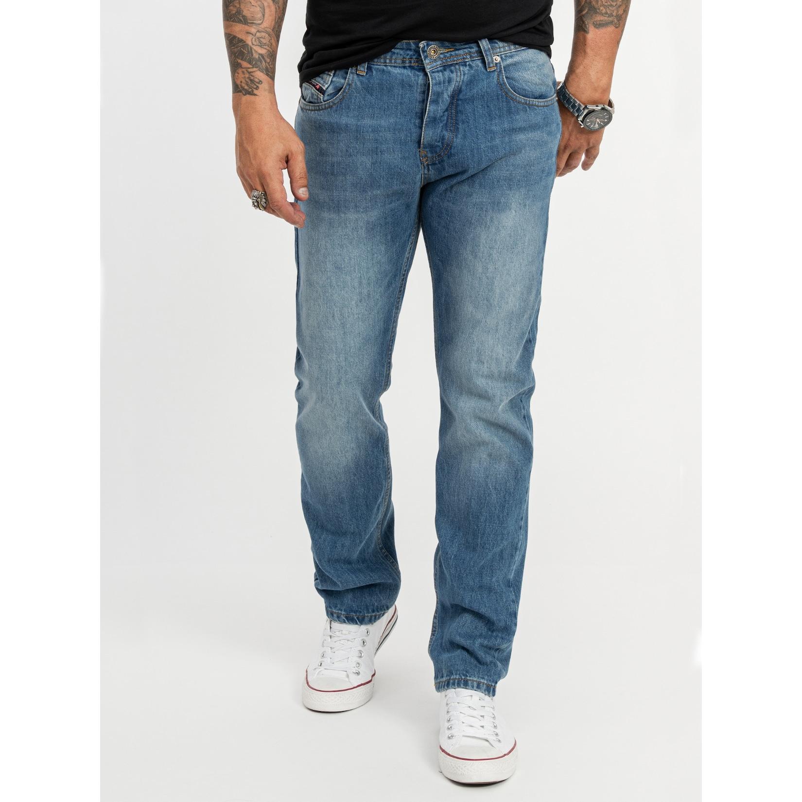 Rock Creek Jeans Straight-Cut