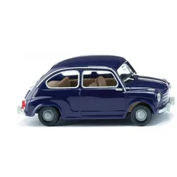 WIKING 009907 1:87 Fiat 600 - dunkelblau