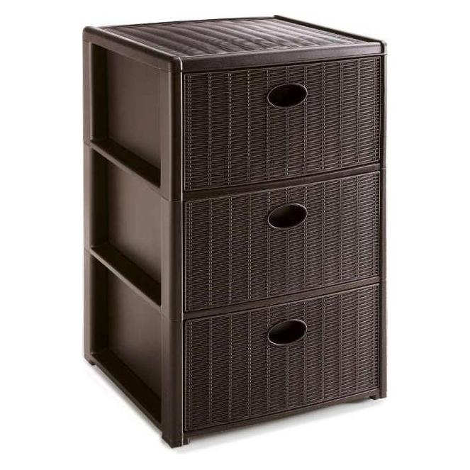 Kerbl Stefanplast Kommode 3 Plätze Elegance Moka (001126615)